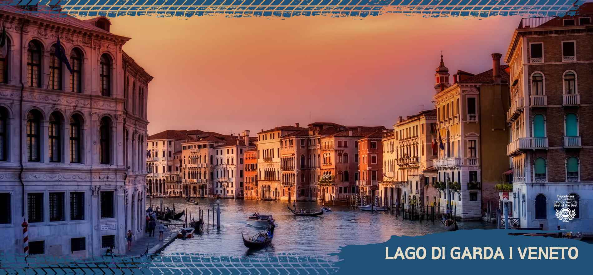GUIADO >> LAGO DE GARDA A VENEZA >> BIKE TOUR >> 7 NOITES