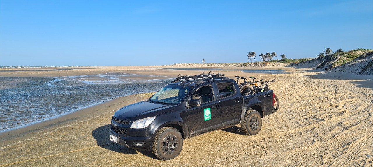 GUIADO>>TRAVESSIA FORTALEZA JERICOACOARA>>BIKE TOUR>>7 NOITES>>HOSPEDAGEM SUPERIOR