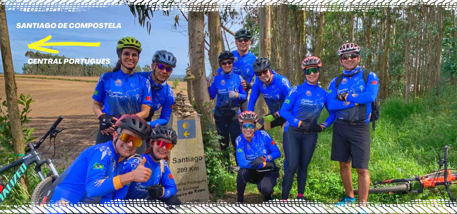 GUIADO>>SANTIAGO DE COMPOSTELA CENTRAL PORTUGUES>>7 NOITES