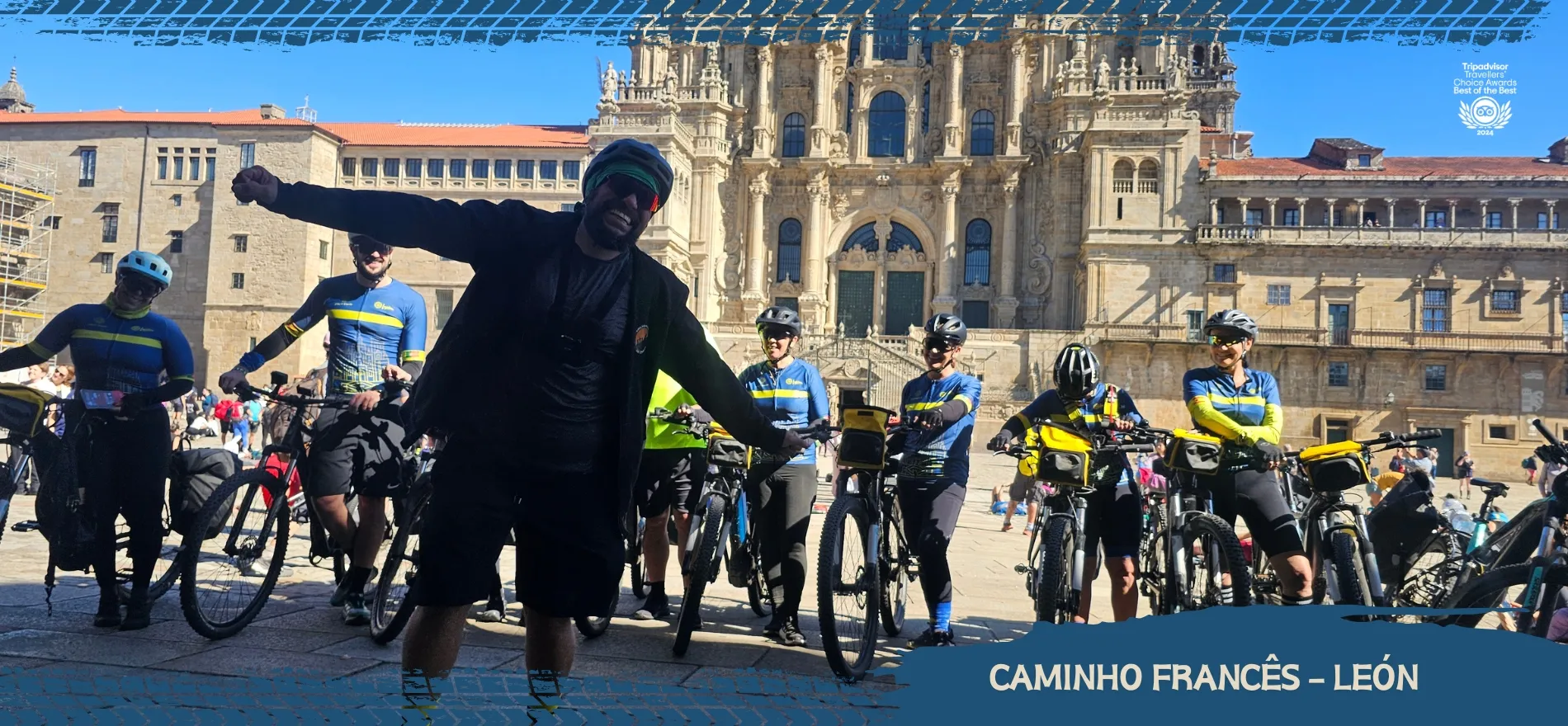 GUIADO>>CAMINHO FRANCES DE SANTIAGO DE COMPOSTELA >>7 NOITES